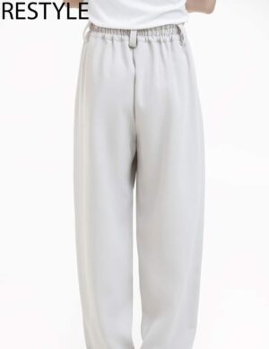 Premium creamy trousers