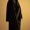 Black cropped blazer set