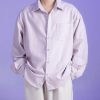 Purple oxford shirt