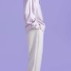 Purple oxford shirt