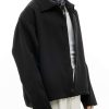 Premium black cropped jacket