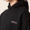 Black Cropped Hoodie