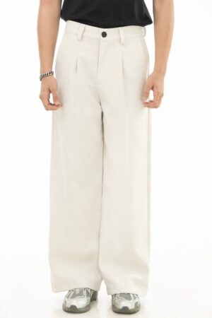 Luxury Cream Wide Leg